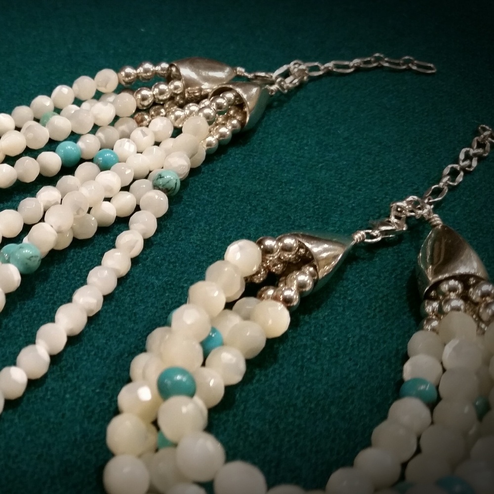 JAY KING DTR .925 NECKLACE AND BRACELET SET
